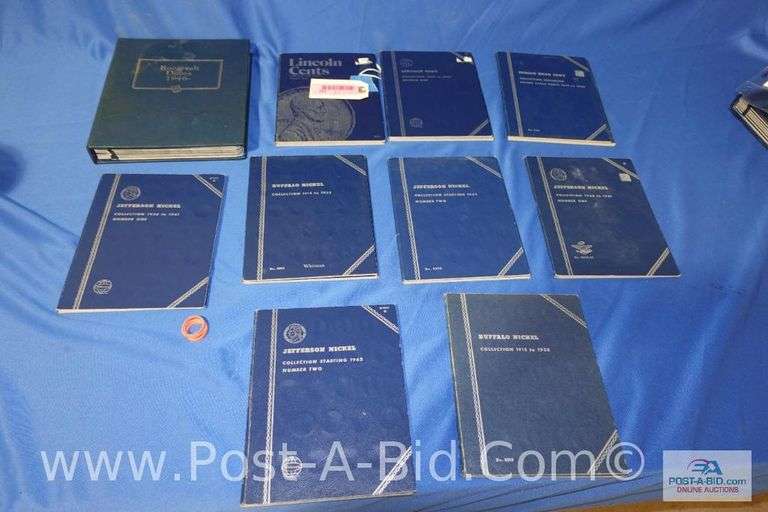 Lot Of 10 Whitman Classic Coin Collecting Books New And Used.