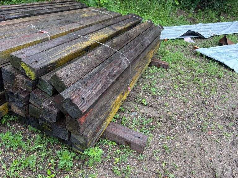 Bundle Of Wood 10' Cross Arms, Approx. 25.