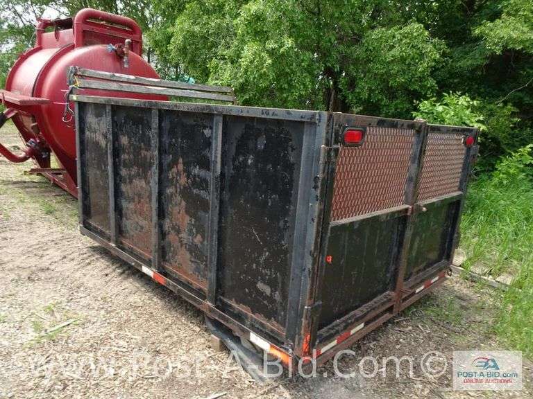 Dump Box Off Of A 1 Ton Pickup, Electric Hydraulic Hoist, Ow
