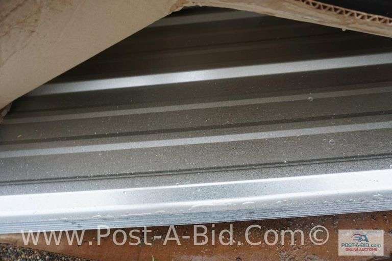Pro Panel II 36 29Ga GR80 G90 Bare Galvanized Sheet Metal, Approx. 20 Piece