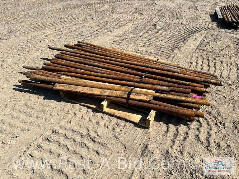 Pallet Of Approx. 40-6' Drill Rods.