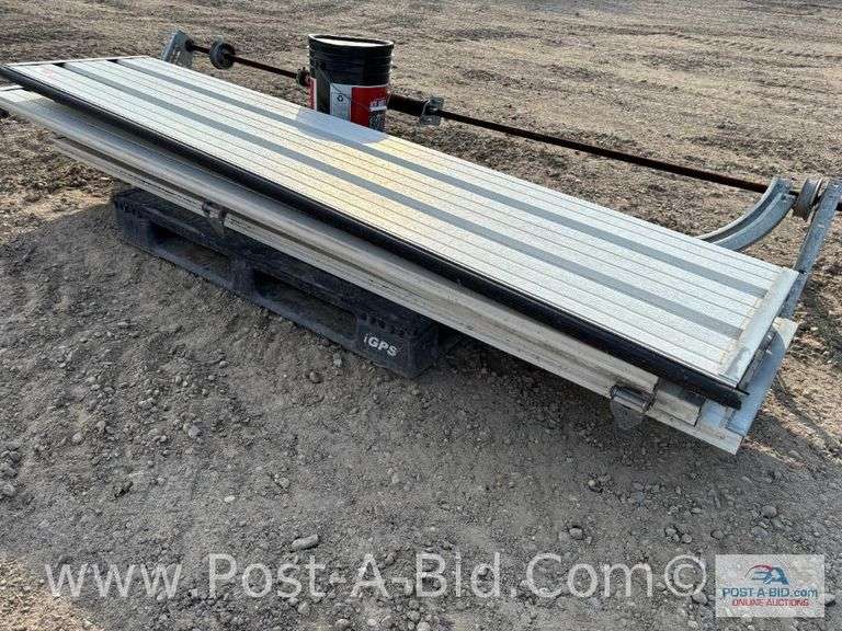 8' Wide x 7' Tall Garage Door, Owner Stated, "Complete Door, Took Out Of Sh