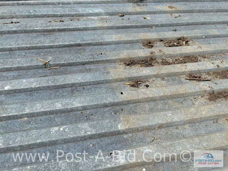 Lot Of 12' Used Galvanized Steel.