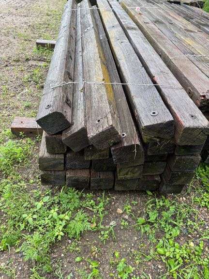 Bundle Of Wood 10' Cross Arms, Approx. 25.