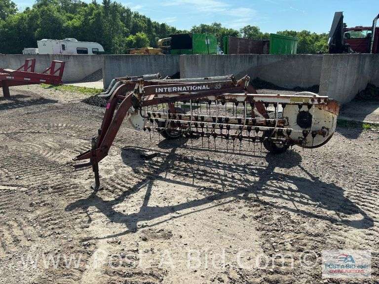 International 35 Hay Rake.