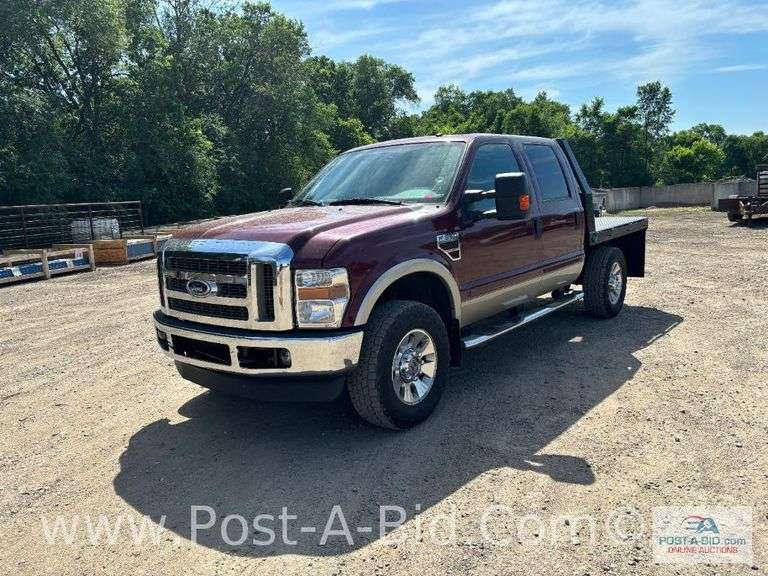 2008 Ford F-350 Crew Cab Lariat 6.4L Diesel Truck With 214,927 Miles, Owner