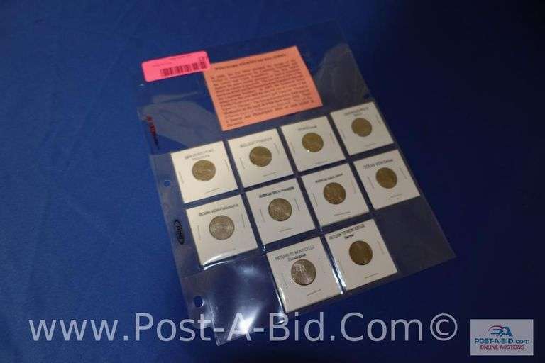 Westward Journey Nickel Series Set-10 Full Coin Set 2004-2006.