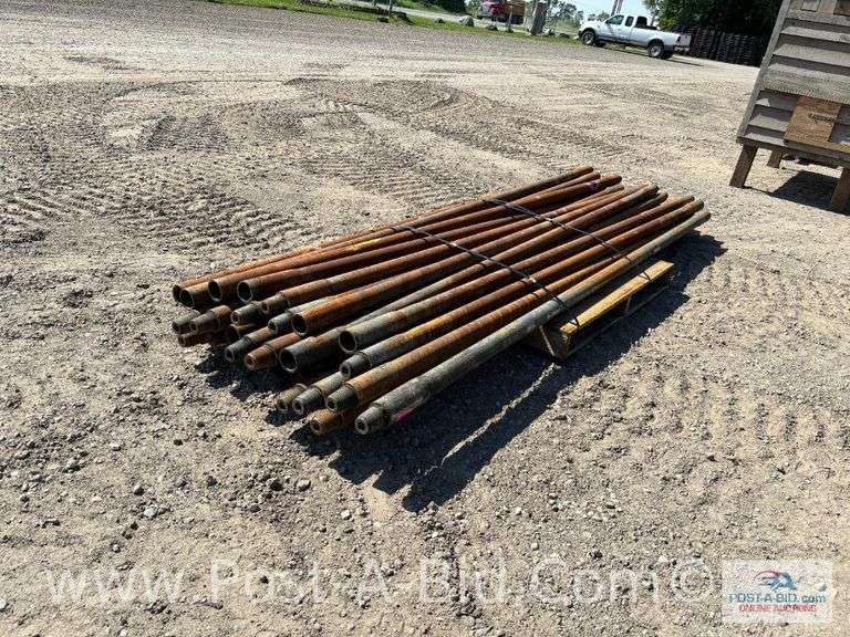 Pallet Of Approx. 25-10' Drill Rods.