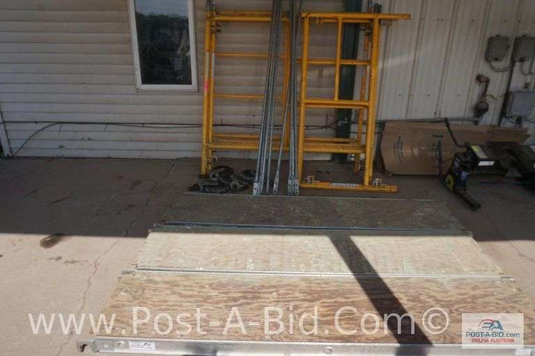 Scaffolding, Owner Stated, "13'."