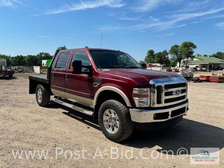 2008 Ford F-350 Crew Cab Lariat 6.4L Diesel Truck With 214,927 Miles, Owner