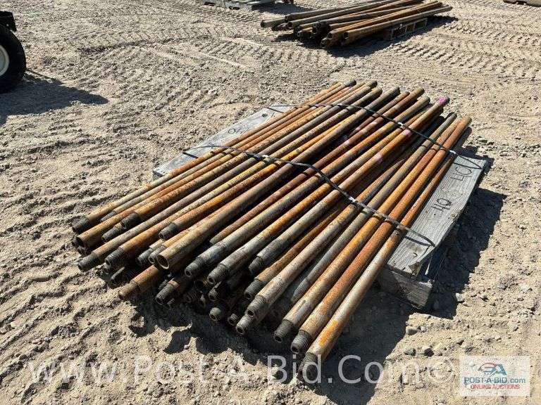 Pallet Of Approx. 40-6' Drill Rods.