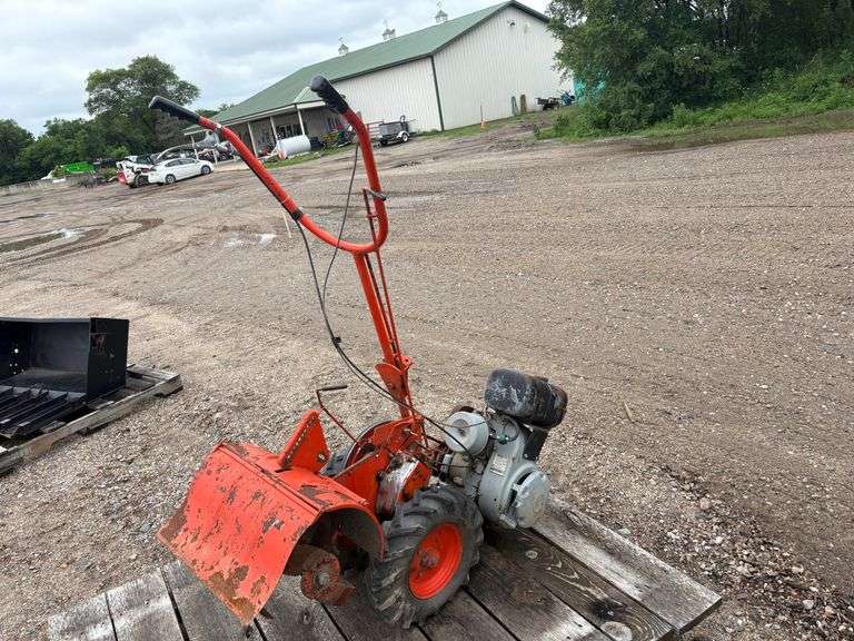 Rotovator With 8 Hp Kohler Engine, Needs Carb Work And Clutch Work