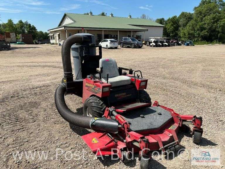 Snapper Z Rider Turf Mower, With Bagger, 52" Deck, Kohler Engine, 1387 Hour