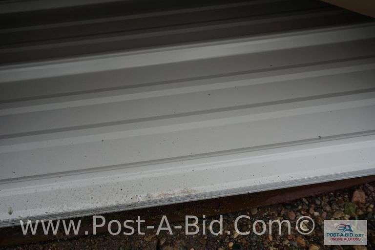 Classic Rib 36 29Ga GR80 CF45 White Sheet Metal, Approx. 10 Pieces At 10' L