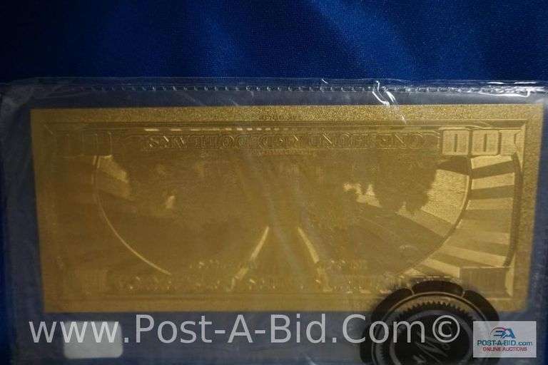 6 Envelopes Of 1.76 Grams Of Gold Foil In Each Envelope.