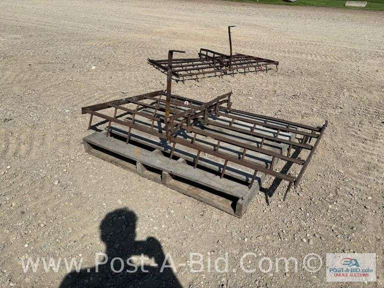 66" Reconditioned Drag Section, Adjustable Angle, 5 Bar Drag.