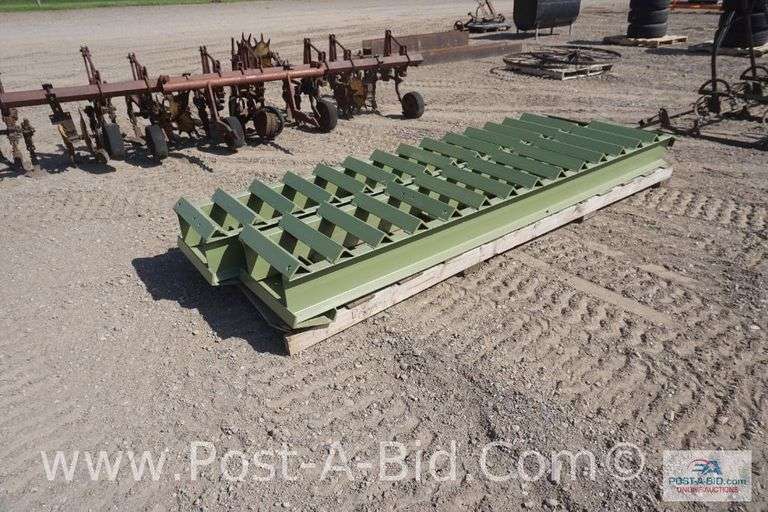 Heavy Duty Trailer Ramps, Used On Semi Drop Deck Trailer, Approx. 10' 4" Lo