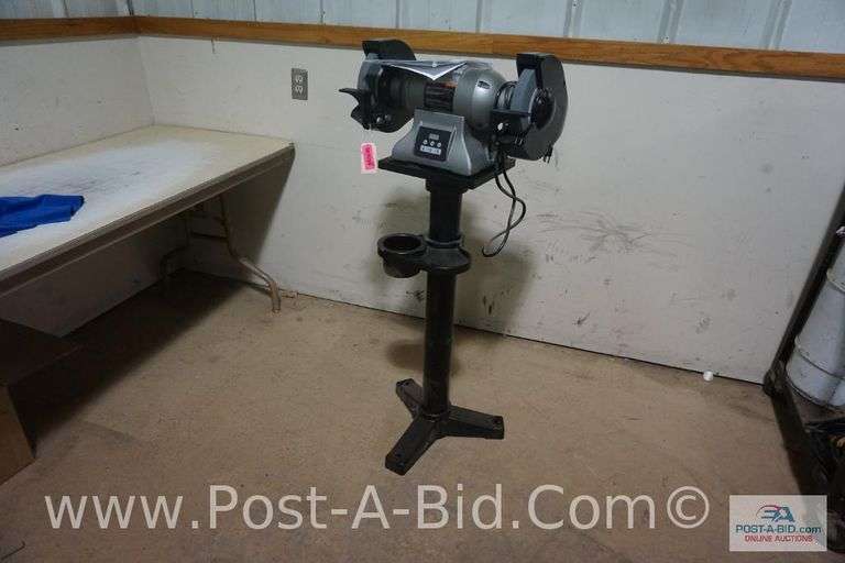 Jet 8" Variable Speed Grinder ON Stand With Manual, Works.