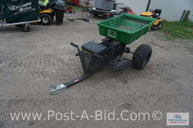 Custom ATV Trailer, With John Deere Cart.