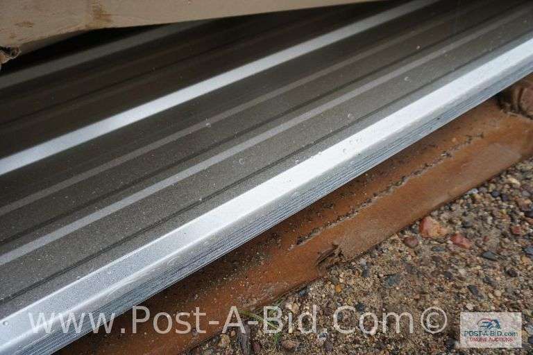 Pro Panel II 36 29Ga GR80 G90 Bare Galvanized Sheet Metal, Approx. 20 Piece