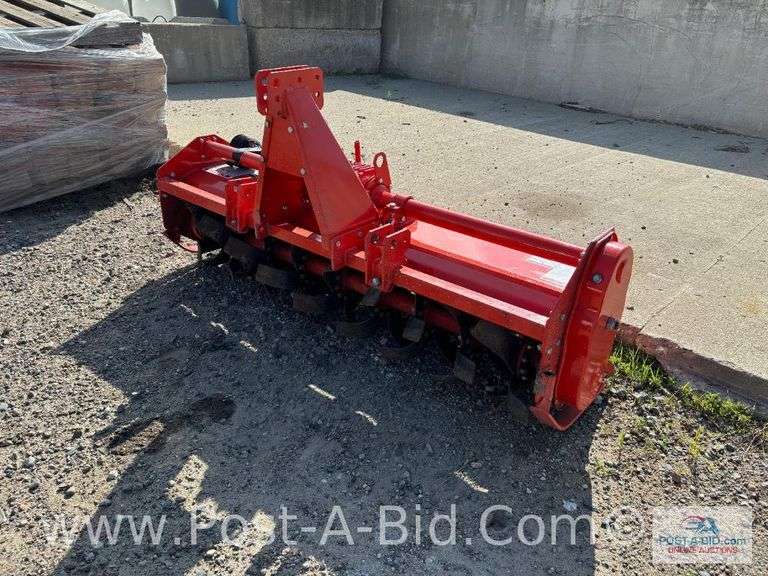AGT 6' 3 Point Tiller, Owner Stated, "Approx. 1 Hour On Unit," Selling As F