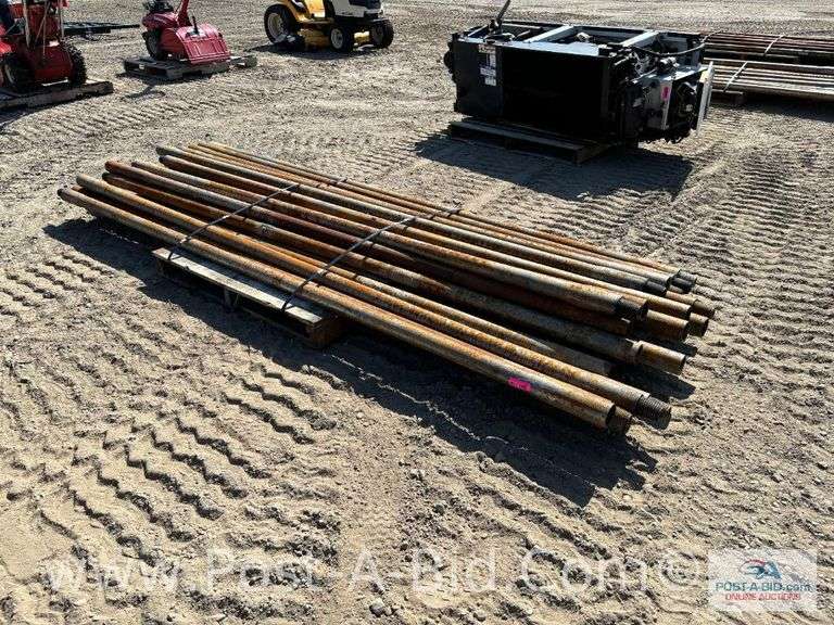 Pallet Of Approx. 25-10' Drill Rods.