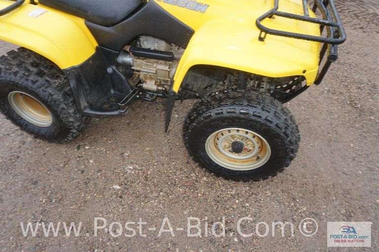 2004 Honda Recon 4x2 Fourwheeler, MN DNR 124RU, Runs And Drives. Tax And Ti