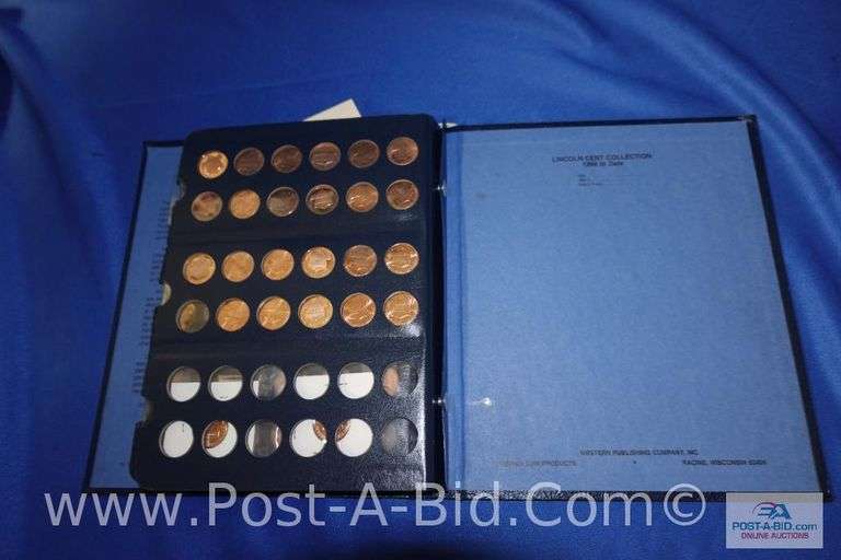 Lincoln Cent Book 2: 1996-2024, 97 Coins With 2025 P & D Whitman Classic Co