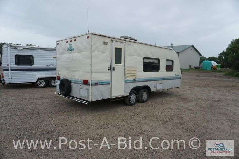 1993 Fleetwood Prowler XT-1 22' Camper, Owner Stated, "AC And Water Pump Wo