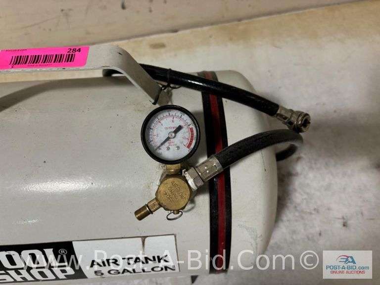 Shop Tool Portable 5 Gallon Air Tank.