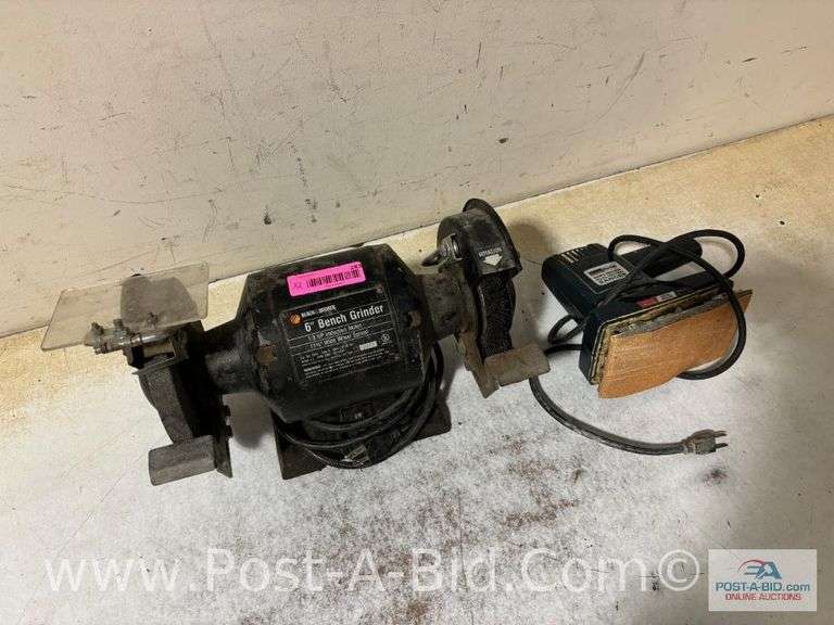 Black And Decker 6" And Wards Sander, Owner Stated, "Both Work."