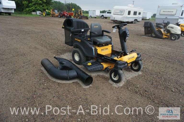 Cub Cadet RZT SX Steering Wheel Zero Turn Hydrostatic Riding Lawn Mower Wit