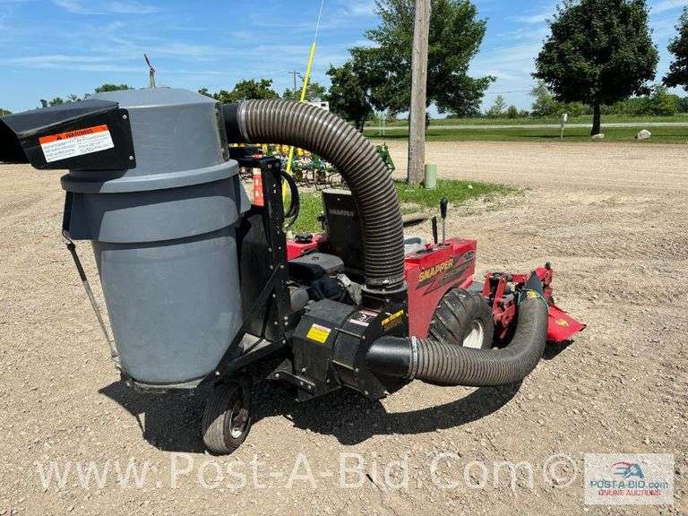 Snapper Z Rider Turf Mower, With Bagger, 52" Deck, Kohler Engine, 1387 Hour