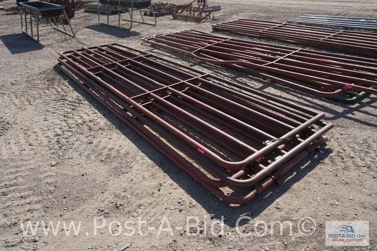 4-Approx. 16' x 50" Tall Gates.