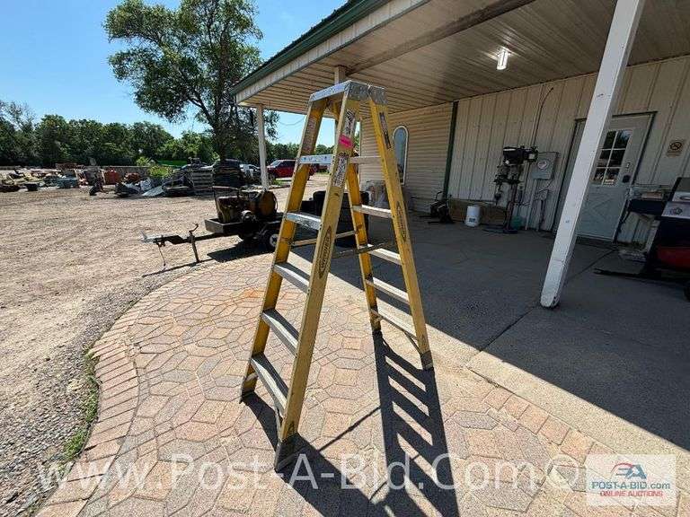 Warner 6' Double Step Ladder.