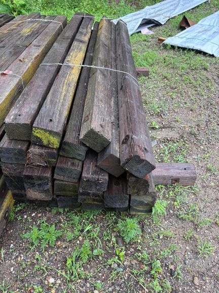 Bundle Of Wood 10' Cross Arms, Approx. 25.