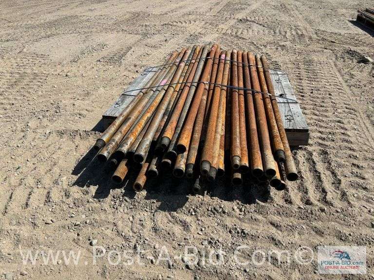 Pallet Of Approx. 40-6' Drill Rods.