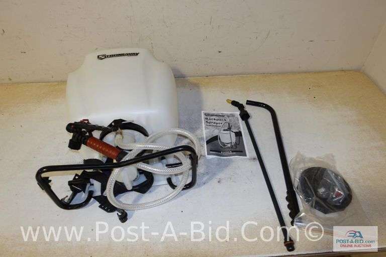 Strongway 4 Gallon 30-90 PST Backpack Sprayer, Never Used-New.