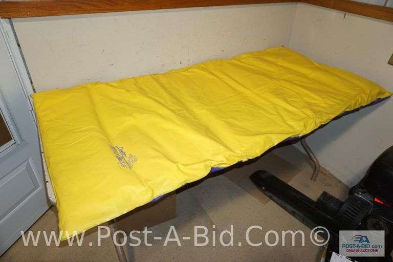Molly Brown Unsinkable Pool Float, Purple/Yellow, 34" x 72".