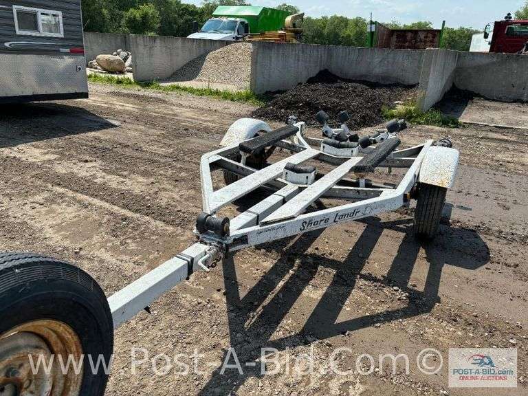 2005 Shop Built Boat Trailer, With Lifetime License # ABUG79
