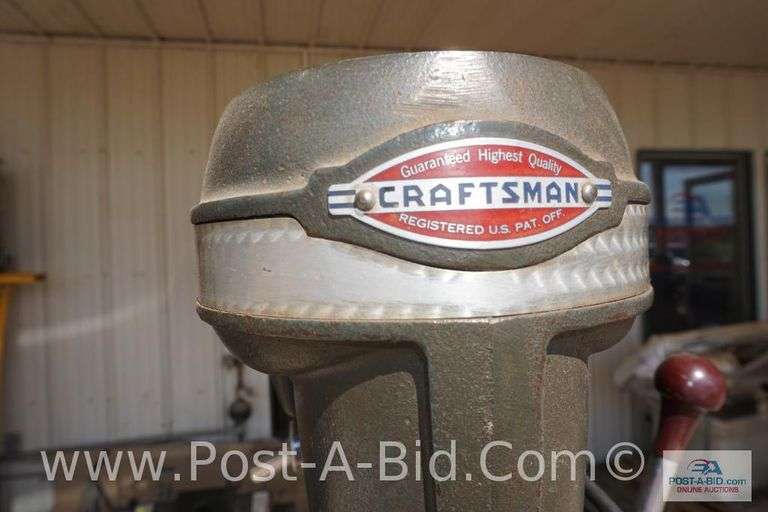 Craftsman Drill Press Model1156962, 1/2 HP, 1750 RPM, 115 Volt.
