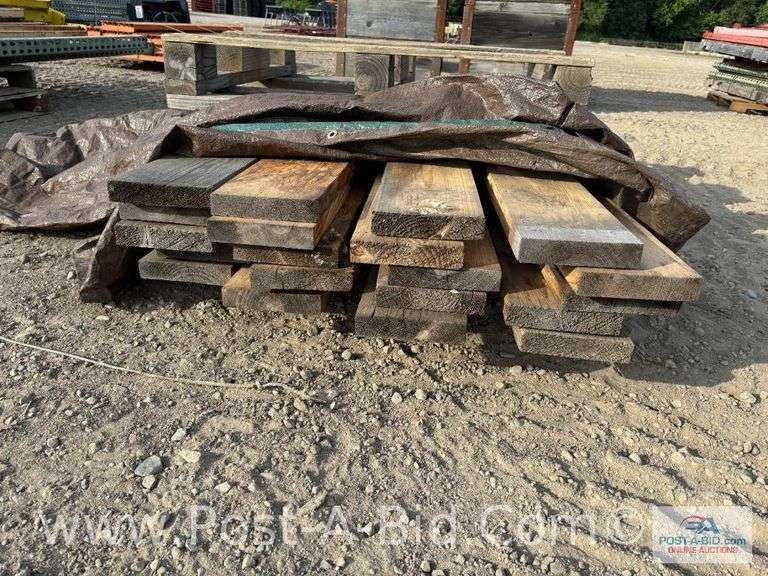 Pallet Of 2" x 8' x 8' Lumber, Approx. 20 Pieces.