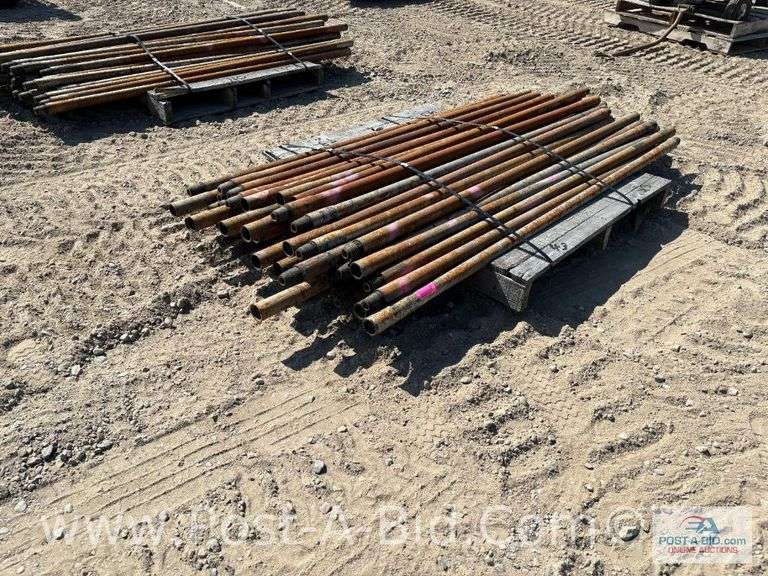 Pallet Of Approx. 40-6' Drill Rods.