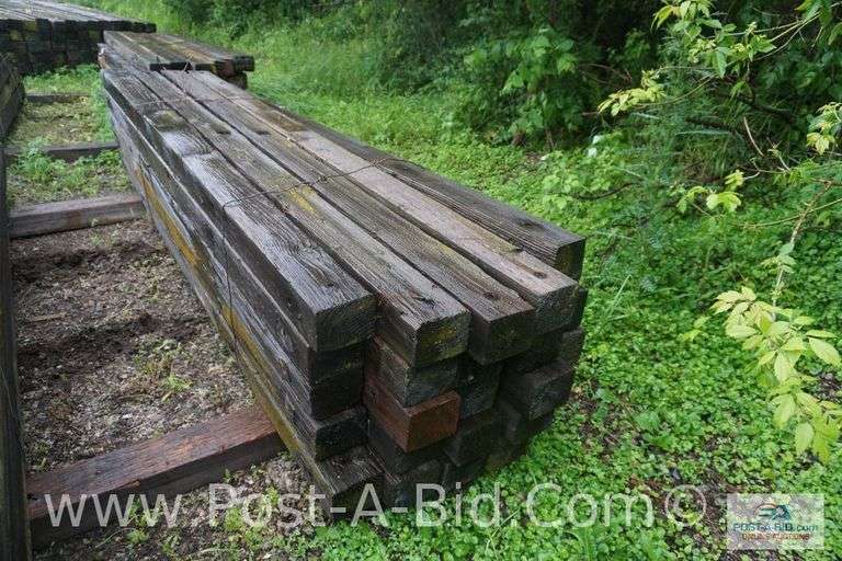 Bundle Of Wood 10' Cross Arms, Approx. 25 Each.