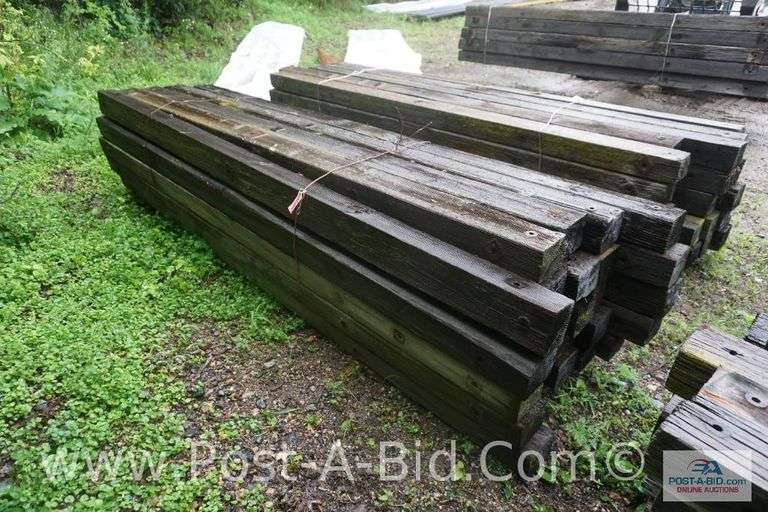 Bundle Of Wood 10' Cross Arms, Approx. 25 Each.