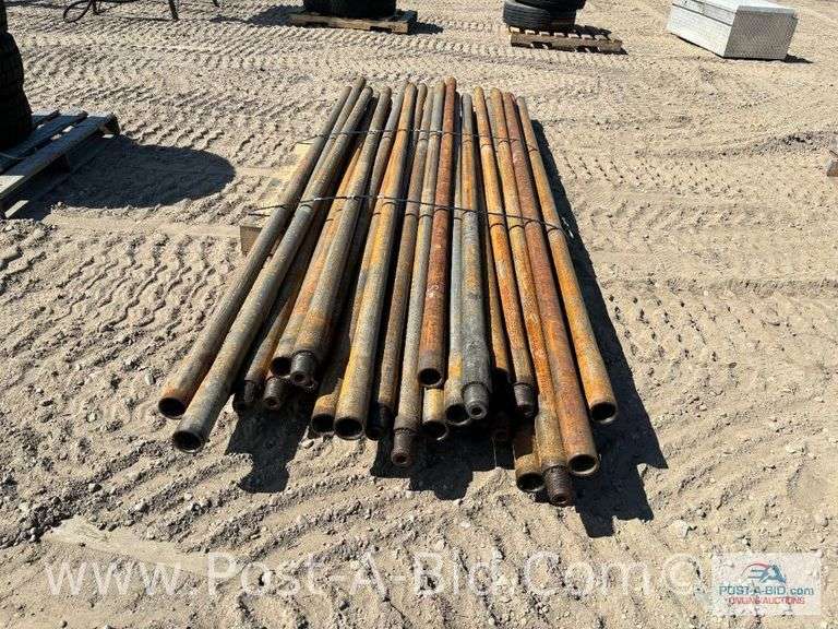 Pallet Of Approx. 25-10' Drill Rods.