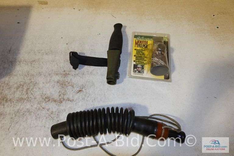 Duck, Deer And Turkey Calls.