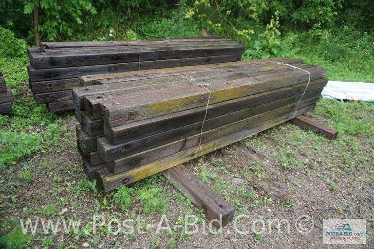 Bundle Of Wood 10' Cross Arms, Approx. 25 Each.