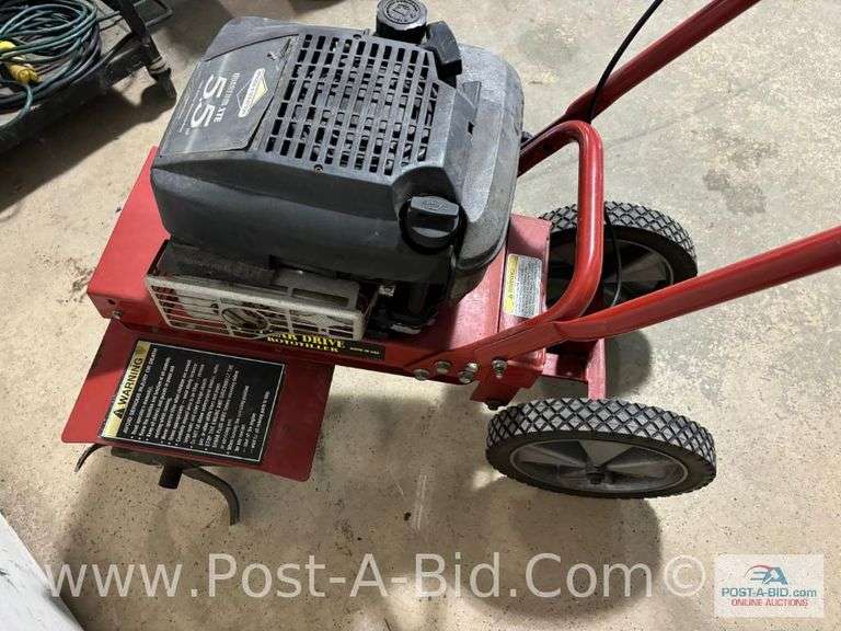 Earthquake Badger 5.5 Briggs And Stratton Tiller, Owner Stated, "Works."