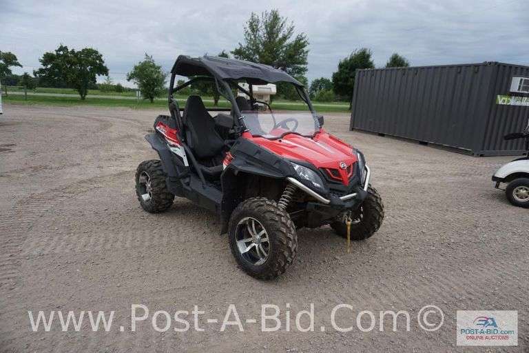 2015 CF Moto Z Force 800 EX Side By Side With 4,970 Miles, 4x4.